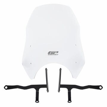 GP Kompozit Honda CL 250 2023-2024 Uyumlu Ön Cam Şeffaf