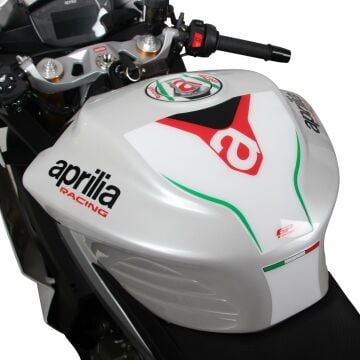 GP Kompozit Aprilia RS 660 2021-2023 Uyumlu Tank Pad Beyaz