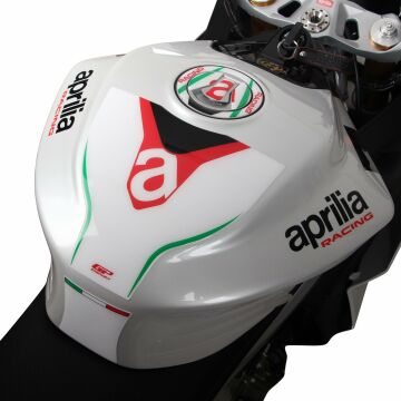 GP Kompozit Aprilia RS 660 2021-2023 Uyumlu Tank Pad Beyaz