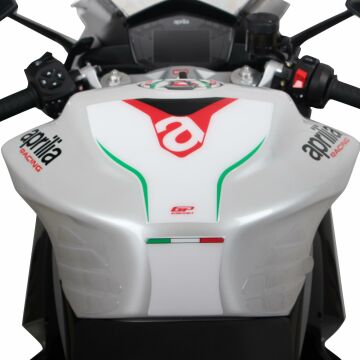 GP Kompozit Aprilia RS 660 2021-2023 Uyumlu Tank Pad Beyaz